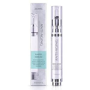 OLISMO Rapid Anti Aging Serum, Face Lift Cream, Advanced Retinol Serum for Face, Instant Skin Tightening Cream for Face, Eye Bag and Neck, Retinol Cream for Fine Lines and Deep Wrinkles