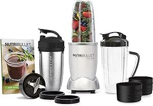 NutriBullet 1000 Watt PRIME Edition, 12-Piece High-Speed Blender/Mixer System, Includes Stainless Steel Insulated Cup, and Recipe Book